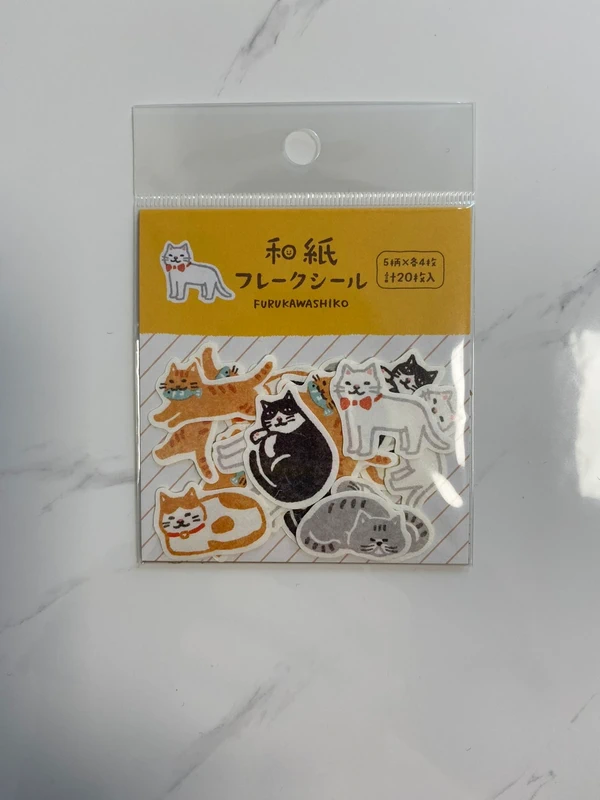 Stickers washi Furukawa Shiko — Chat